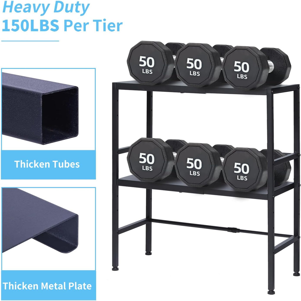 2-Tier Expandable Metal Shelves