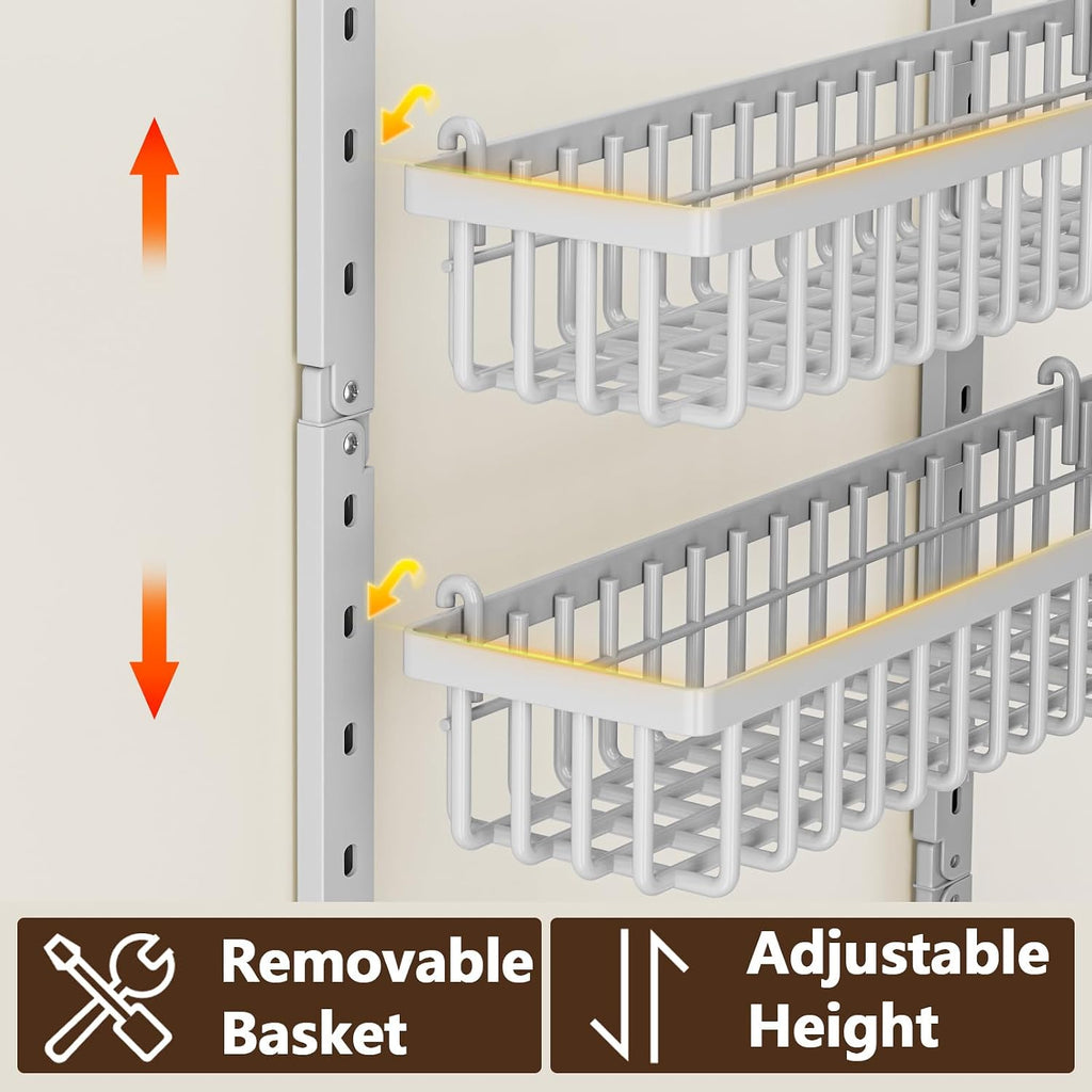 9 Tier 2IN1 Over Door Spice Rack