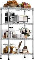 4-Tier Steel Heavy Duty Storage Rack