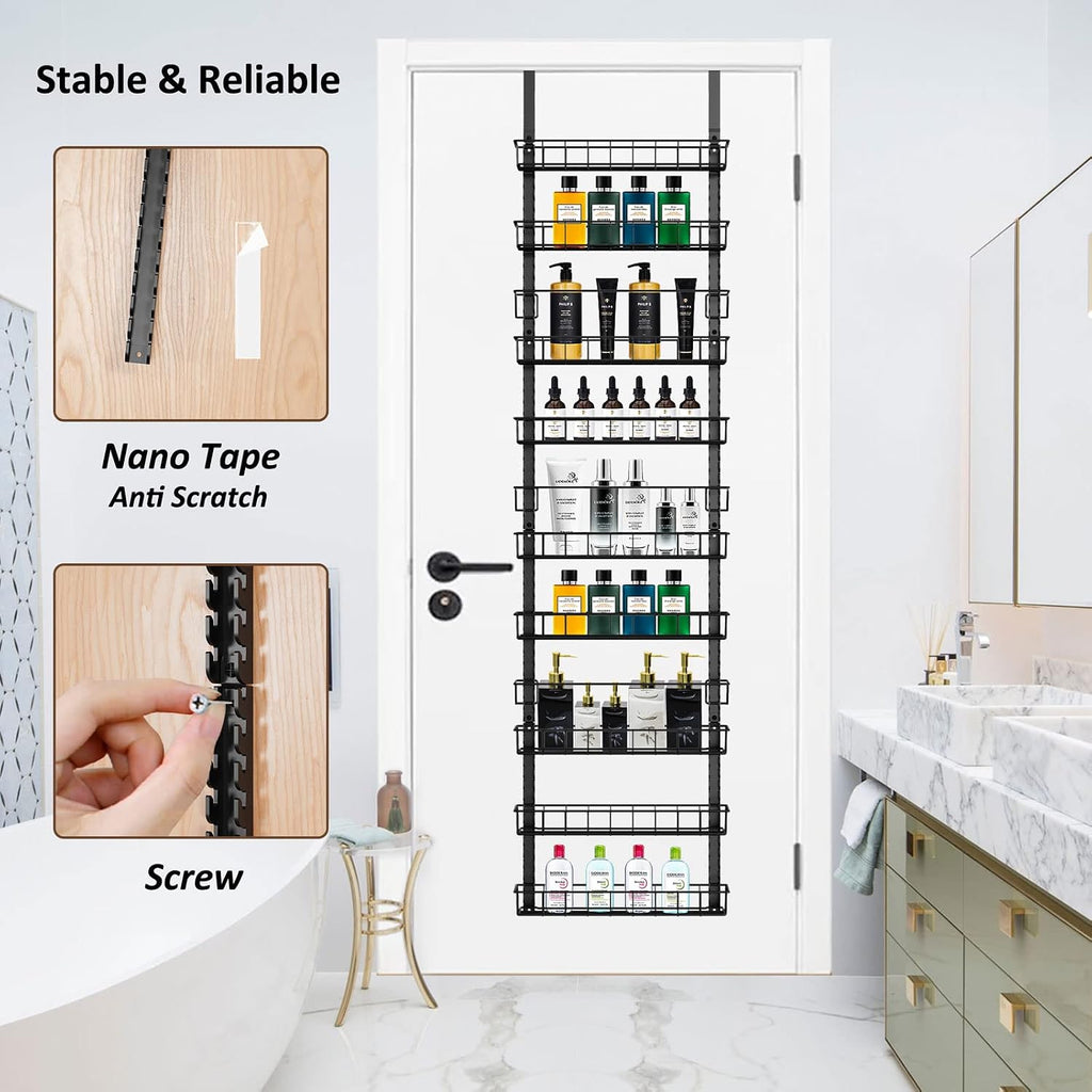 9 Tier Dual Use Over Door Organizer