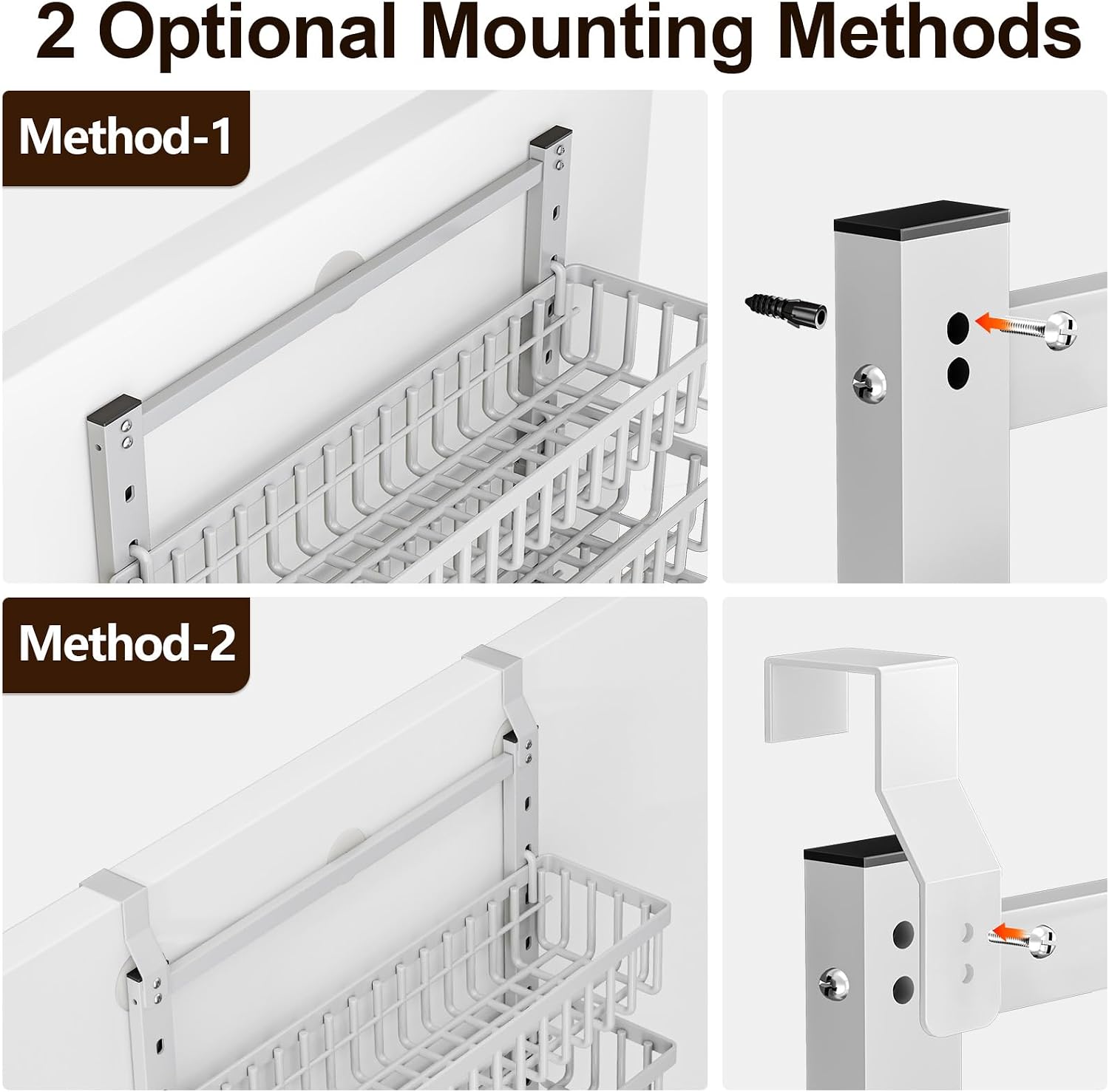 9 Tier 2IN1 Over Door Spice Rack