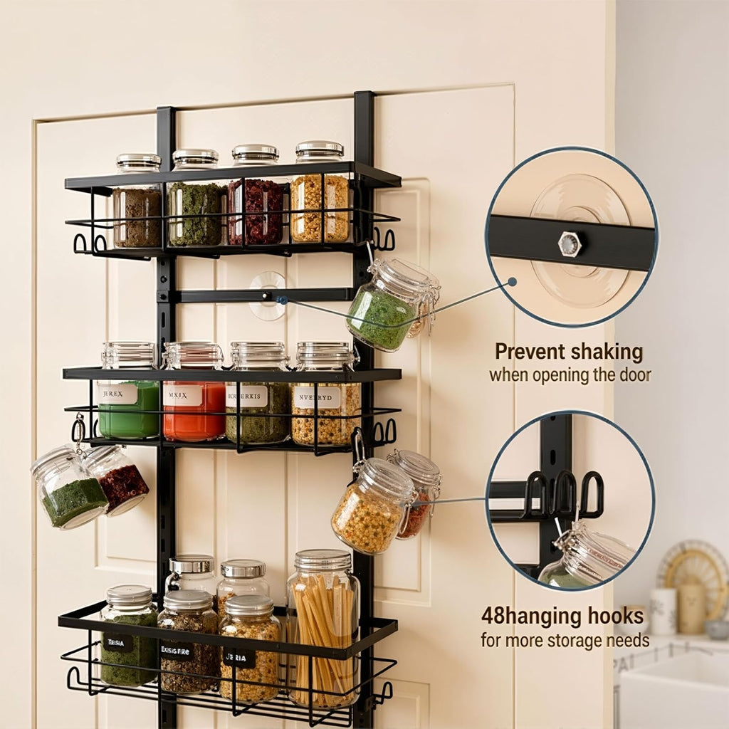 9-Tier Over Door Spice Organizer