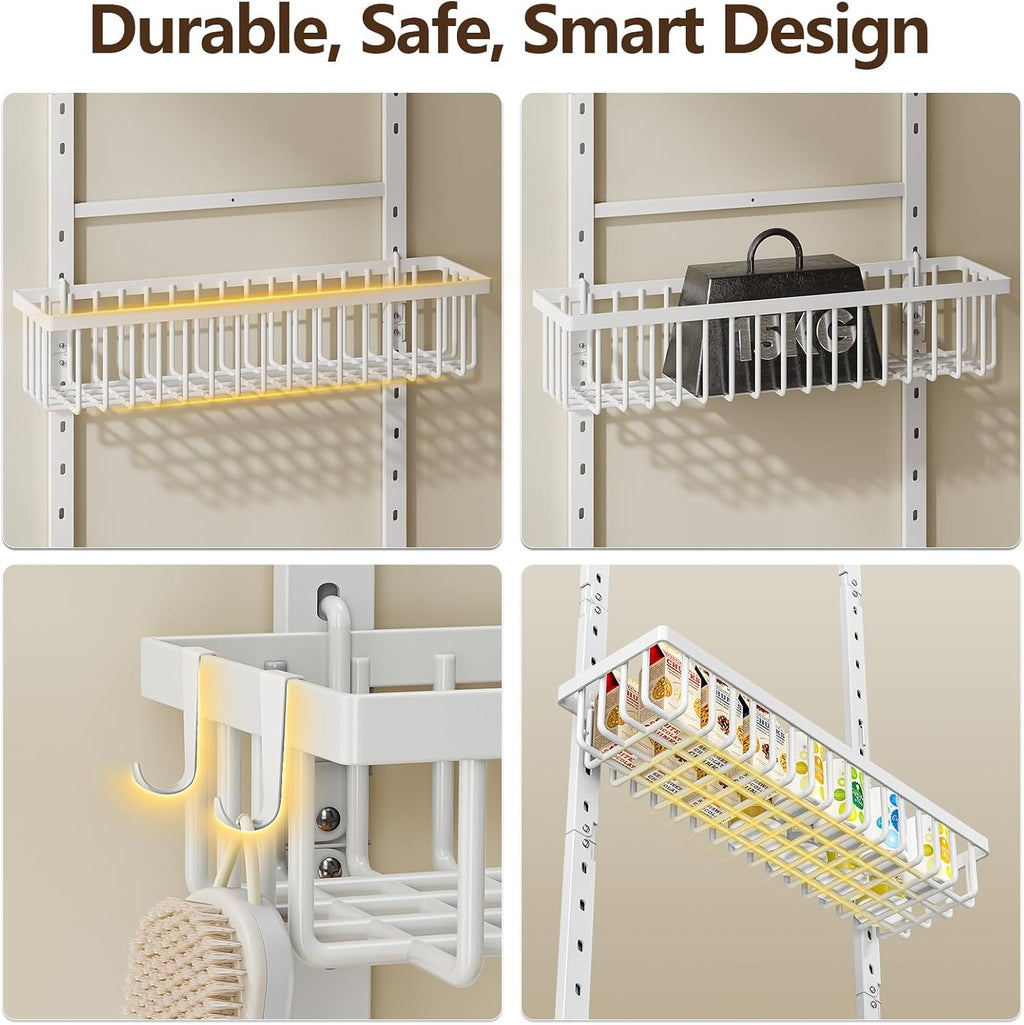 9 Tier 2IN1 Over Door Spice Rack