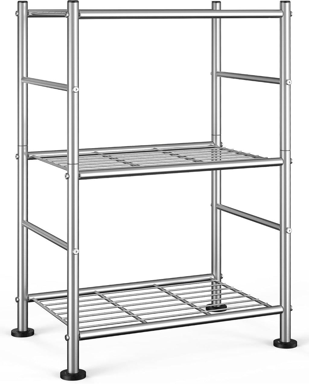 3 Tier Metal Storage Shelves
