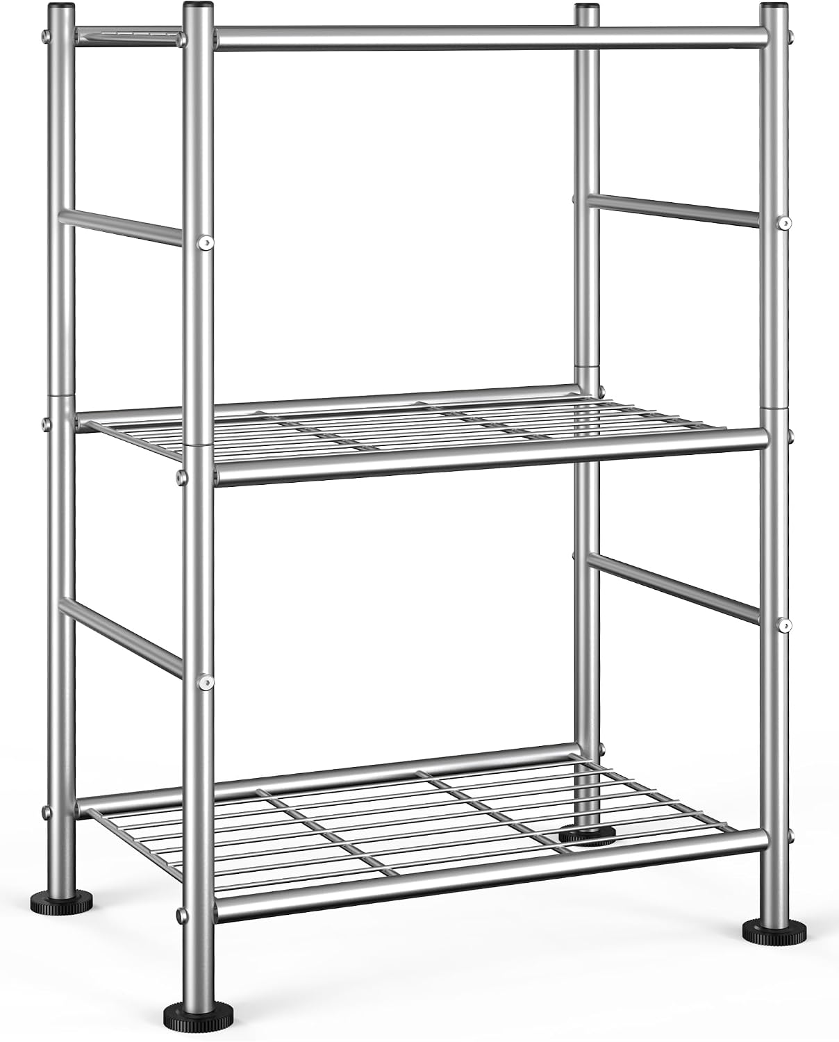 3 Tier Metal Storage Shelves