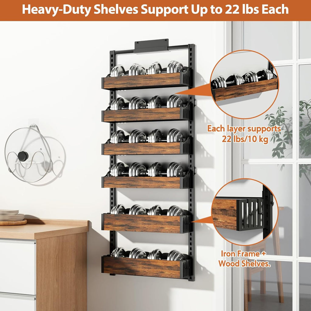 6-Tier Metal Over Door Organizer