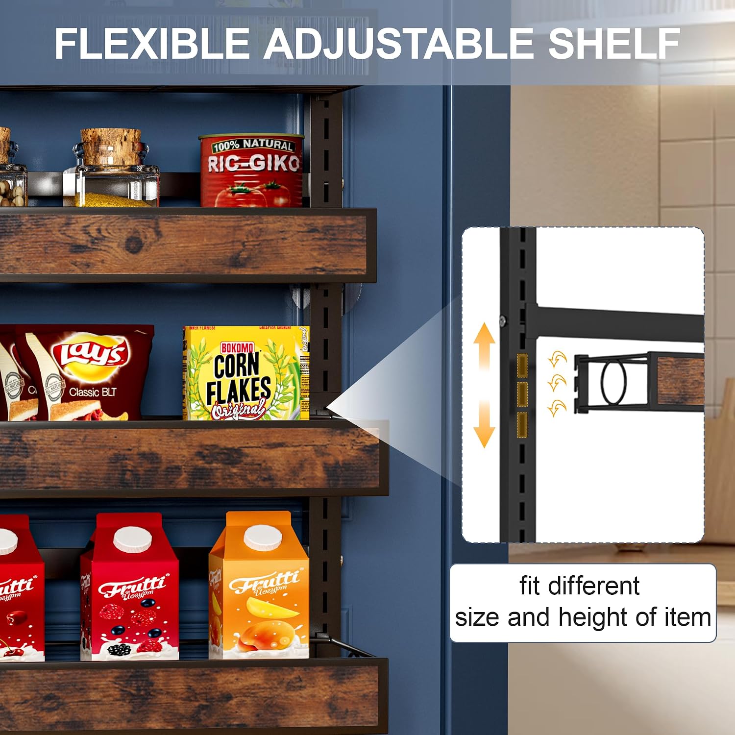 8 Tier 2IN1 Over Door Organizer