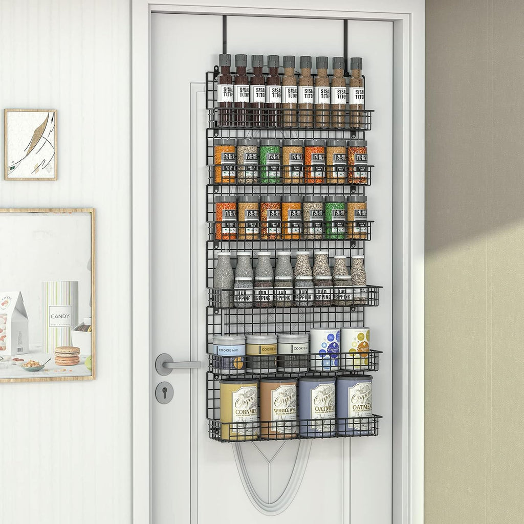 6-Tier Over Door Spice Rack