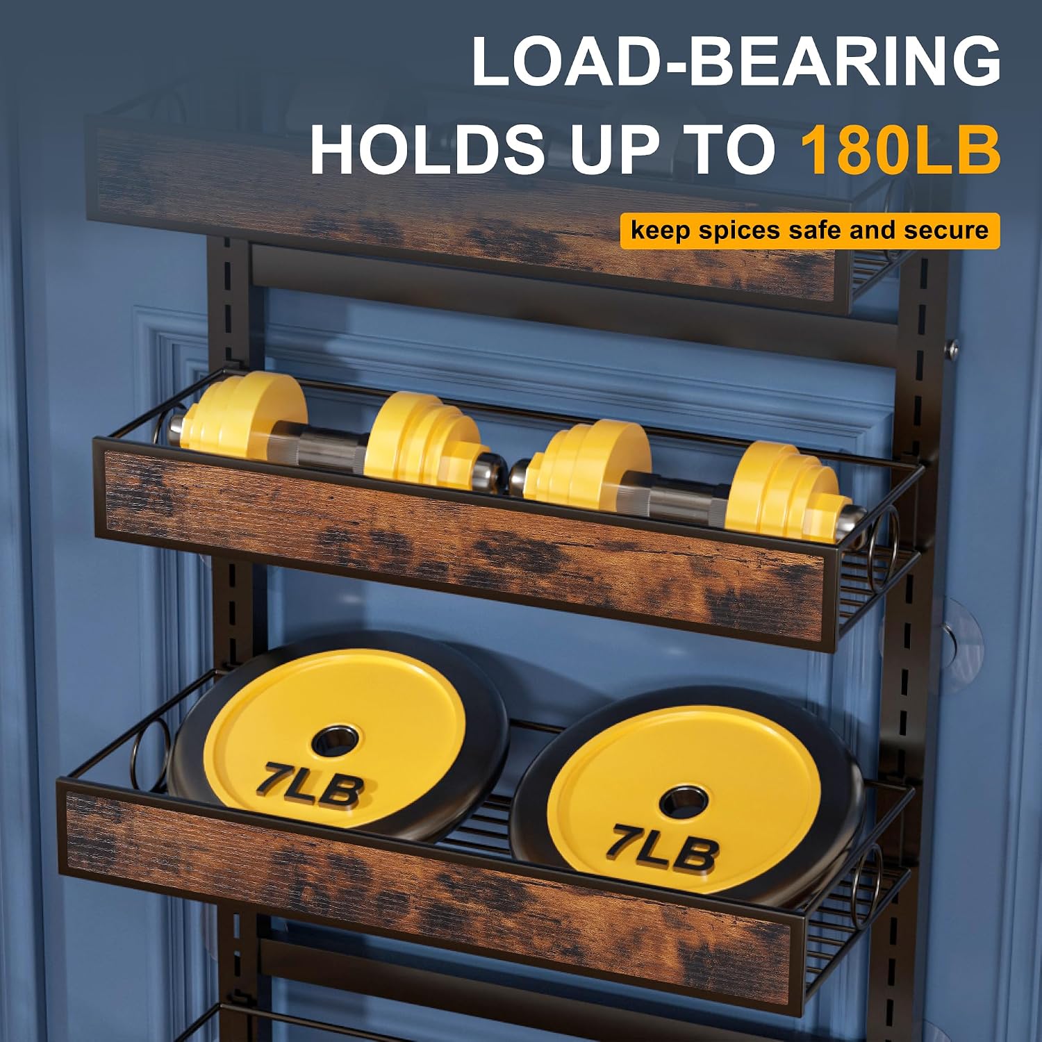 8 Tier 2IN1 Over Door Organizer