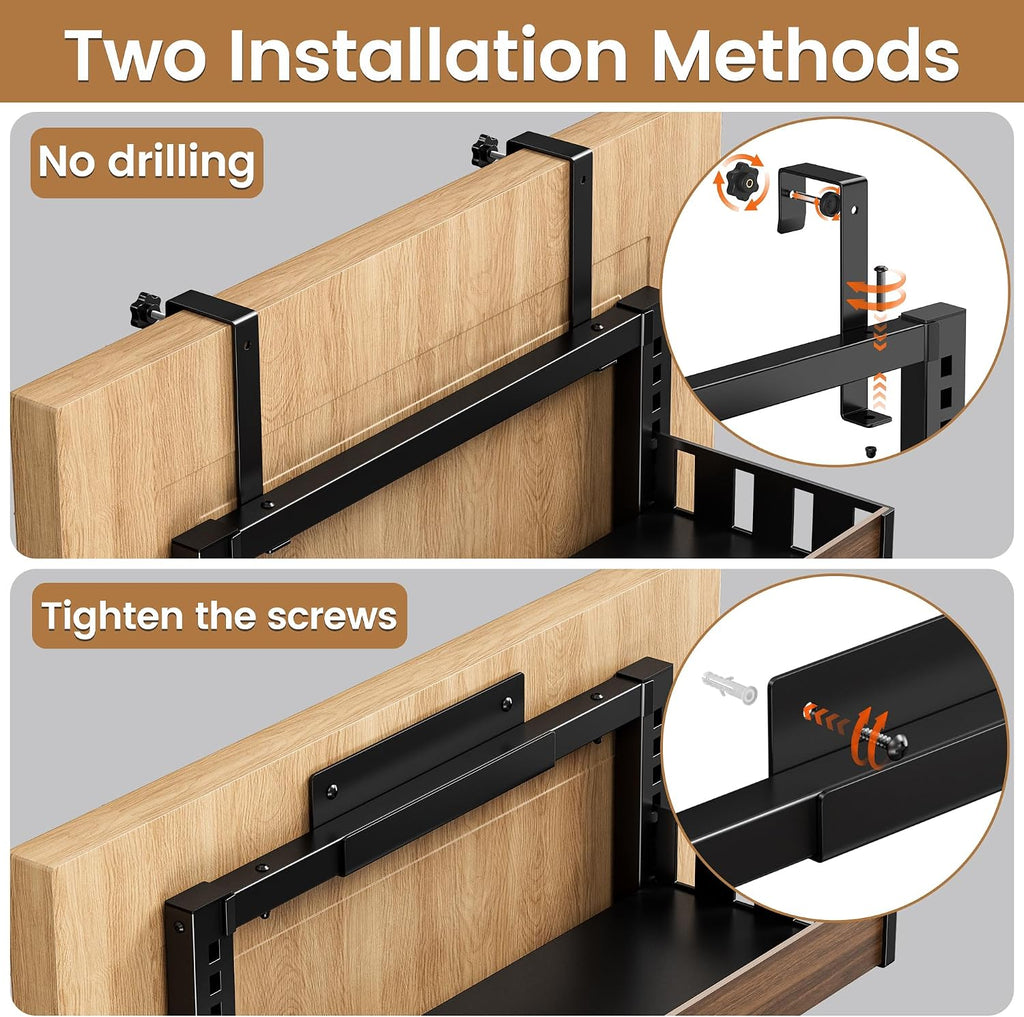6 Tier 2IN1 Over Door Spice Rack