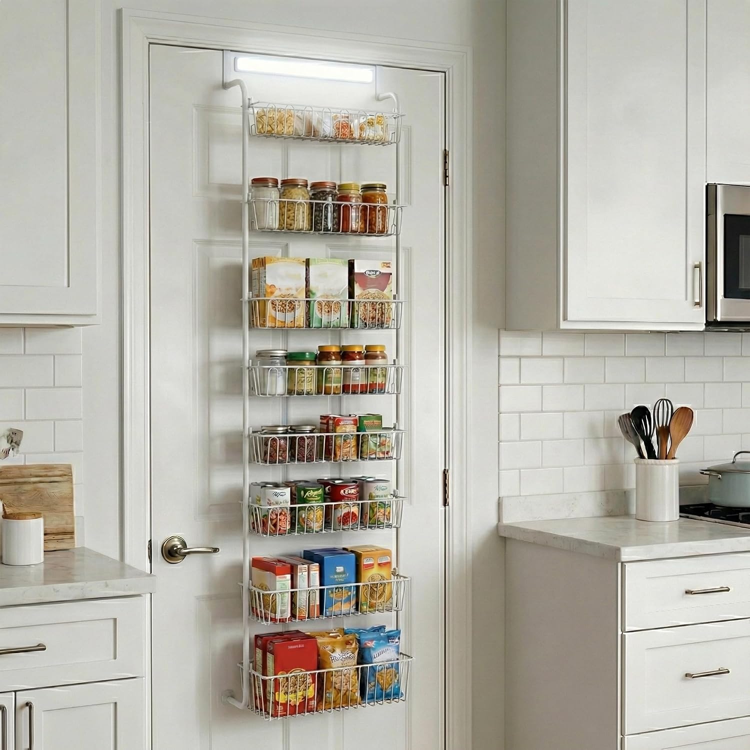 8 Tier Metal Over Door Organizer