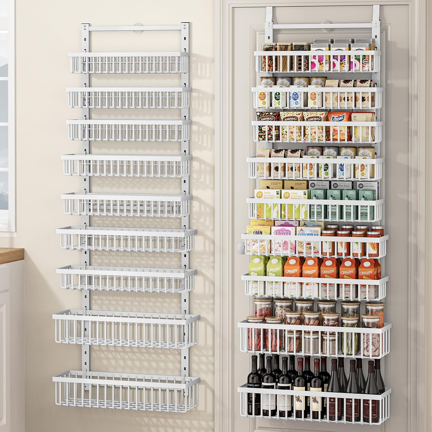 9 Tier 2IN1 Over Door Spice Rack