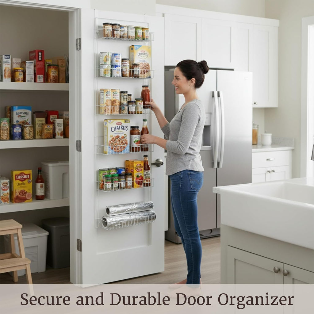 6-Tier Over Door Pantry Organizer