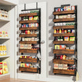 8-Tier Metal Over Door Spice Rack