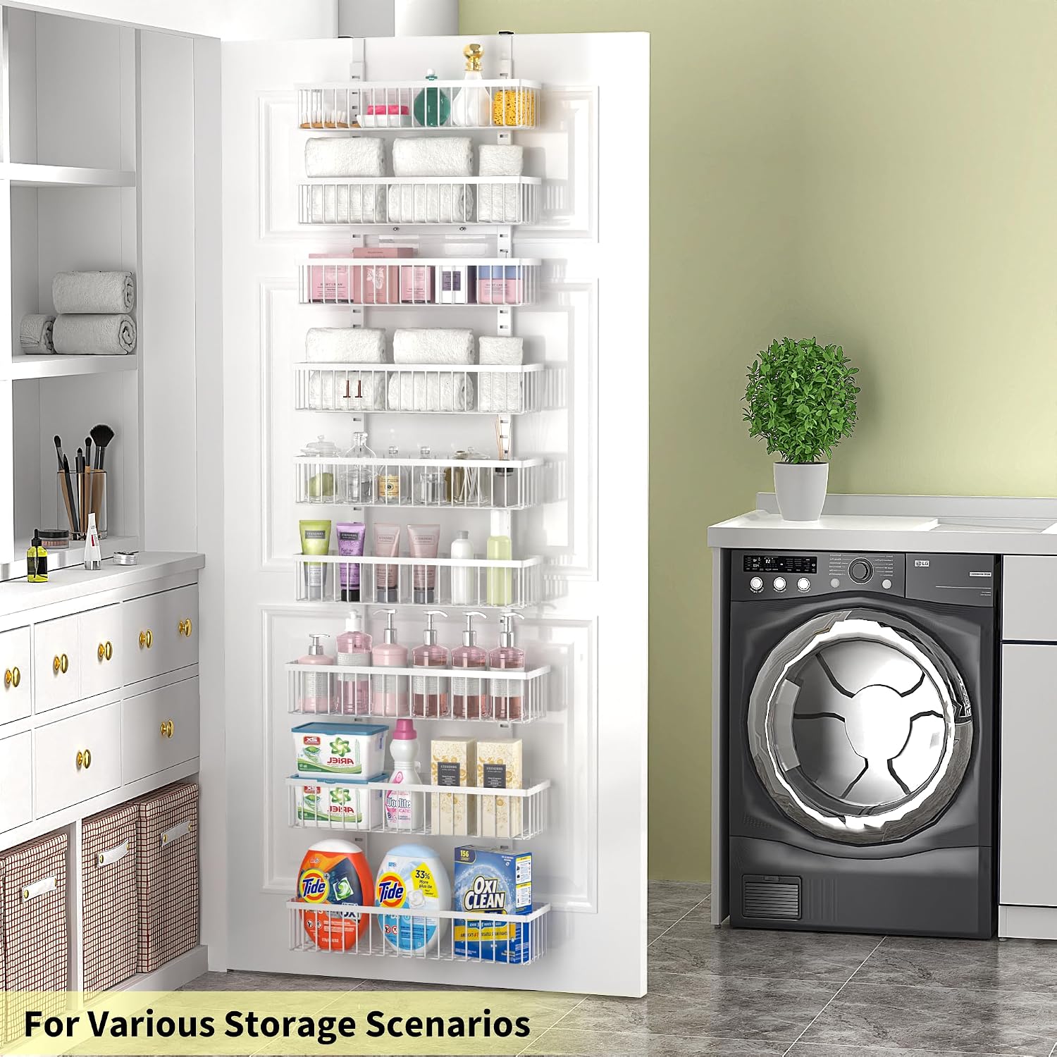 9-Tier Over Door Storage Organizer