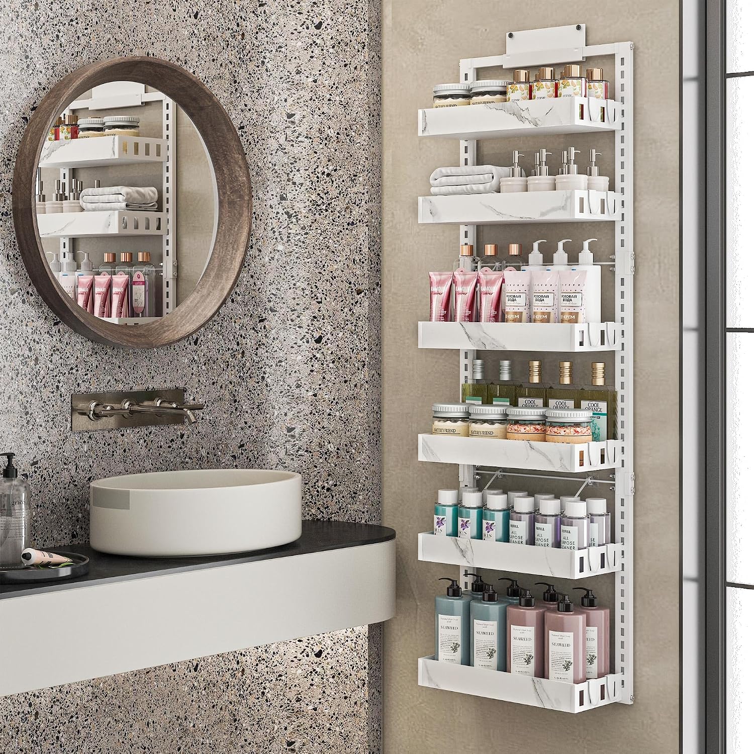 6-Tier Over Door Storage Organizer